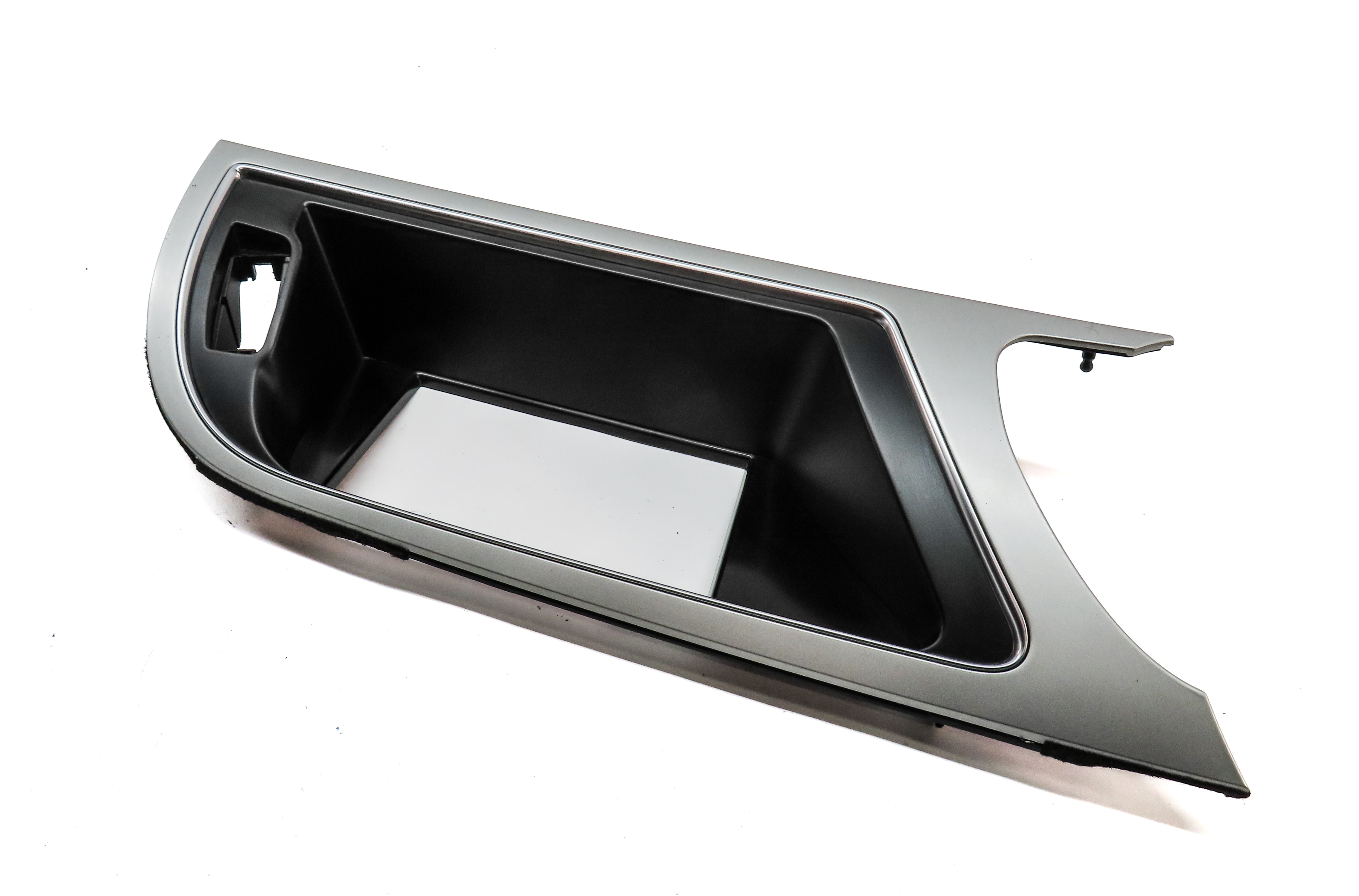 2011 AUDI A5 CONVERTIBLE (B8 8T) FRONT MEDIA INFORMATION SCREEN BEZEL TRIM — exact item pictured